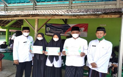Tiga Siswa MTs N 2 Rembang Siap Maju di Ajang Duta Literasi Nasional