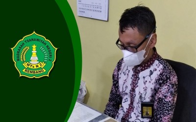 MTs N 2 Rembang Laksanakan Gerakan Hening Cipta Serentak